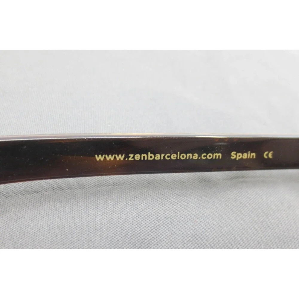 Zen Barcelona Panot Z436 C.03 Round Two Tone Tortoise Cream Eyeglasses Frames